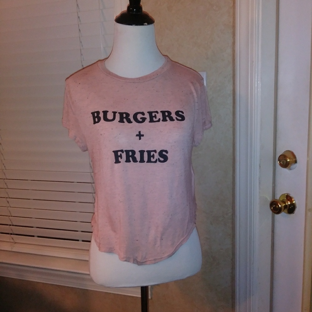 DIVIDED Burgers and Fries Top size S